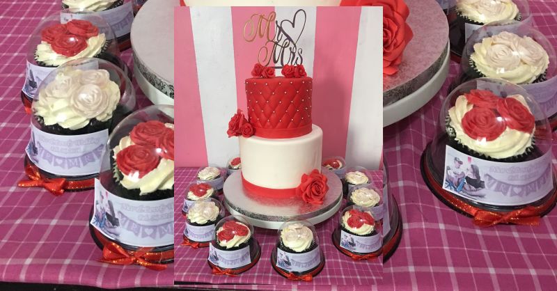 Red Wedding Wedding And Anniversaries Cake A Customize Wedding And Anniversaries Cake 