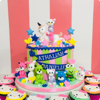 Athaliah Hello Kitty Custom Cake