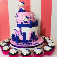 Gianna's Hello Kitty Custom Cake