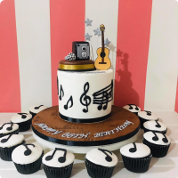 Peter Music Custom Cake