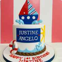 Angelo's Seaman Nautical Custom Cake