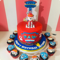 Jethro Paw Patrol Custom Cake