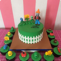 Plant Vs Zombies Plants Versus Zombies Custom Cake