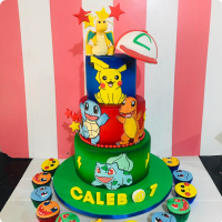 Caleb Pokemon Custom Cake