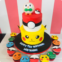 Lennard's Pokemon Pokemon Custom Cake