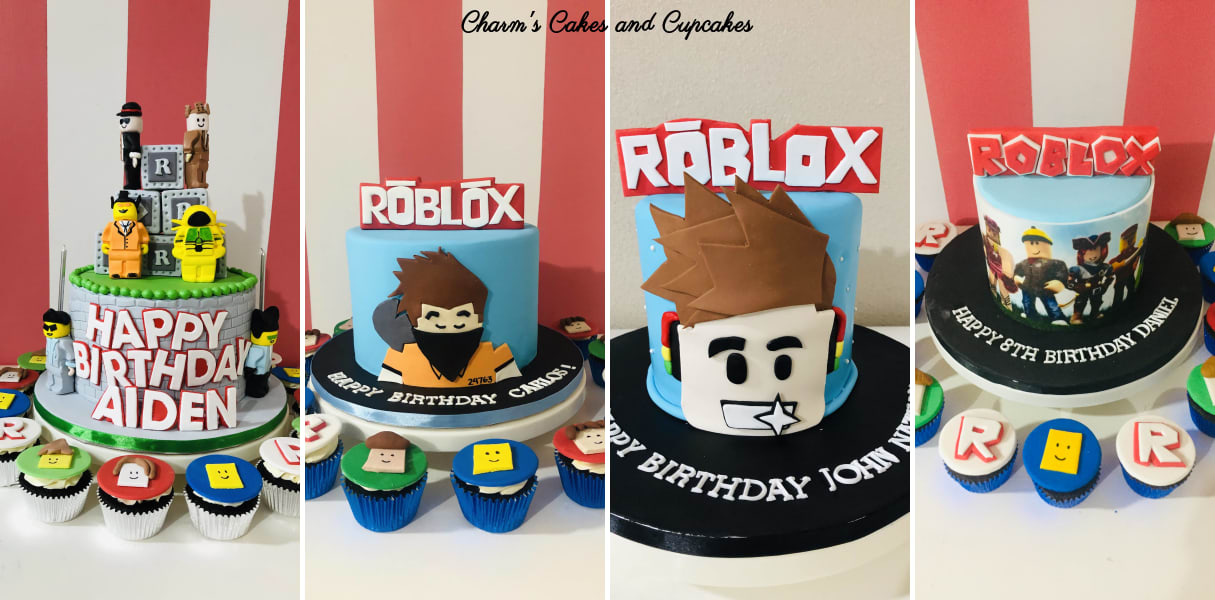 Roblox Buttercream Cake - theme roblox yannzcakecupcakecom