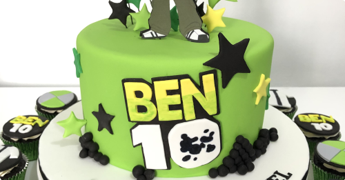 Ben 10 Ultimatrix Aliens Edible Cake Topper Image ABPID07617 – A Birthday  Place