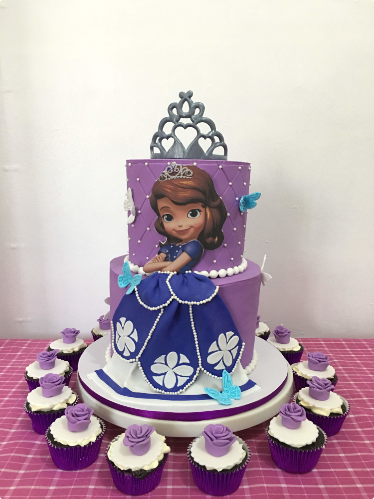 Sofia The First Cake Design