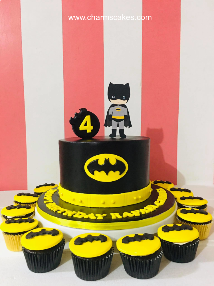 BATMAN PERSONALISED HAPPY BIRTHDAY 7.5 INCH EDIBLE ICING CAKE TOPPER  DECORATION : Amazon.co.uk: Grocery