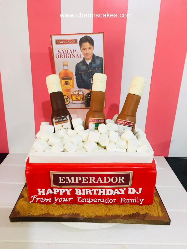 Emperador Business Cake, A Customize Business cake