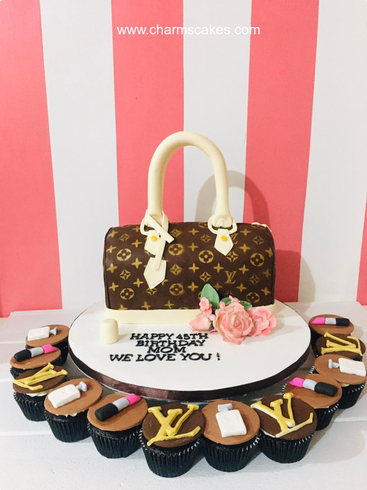 Anne's LV Bag Designer Bags Cake, A Customize Designer Bags cake