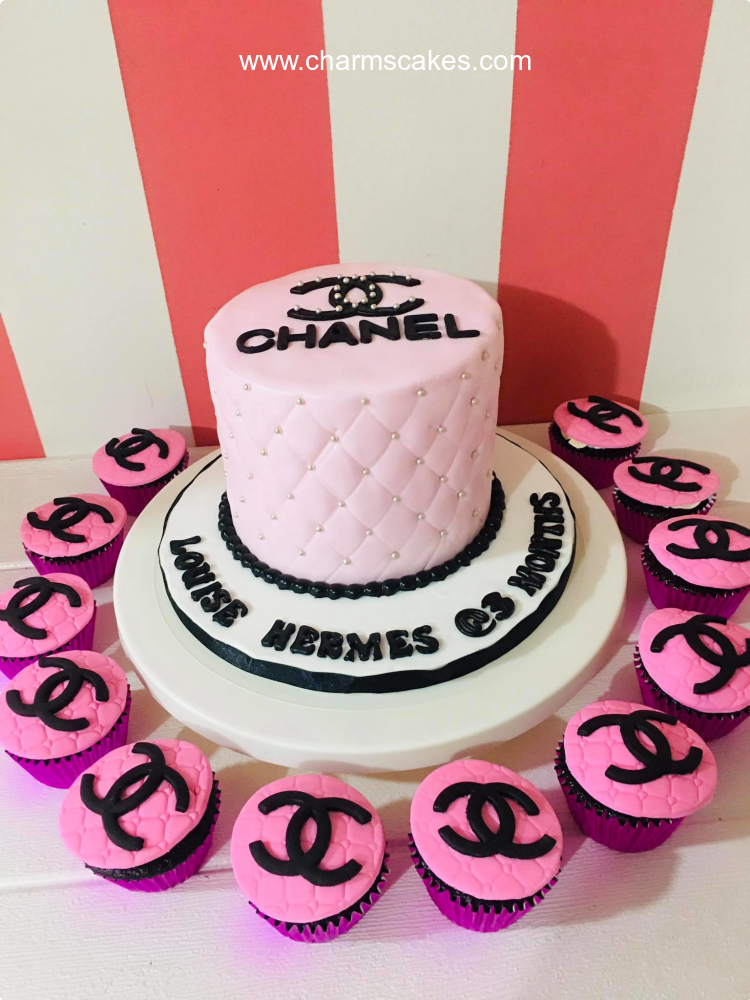 Gigi's Cake - Hot Pink Chanel Bag Cake 💓 #chanelbagcake