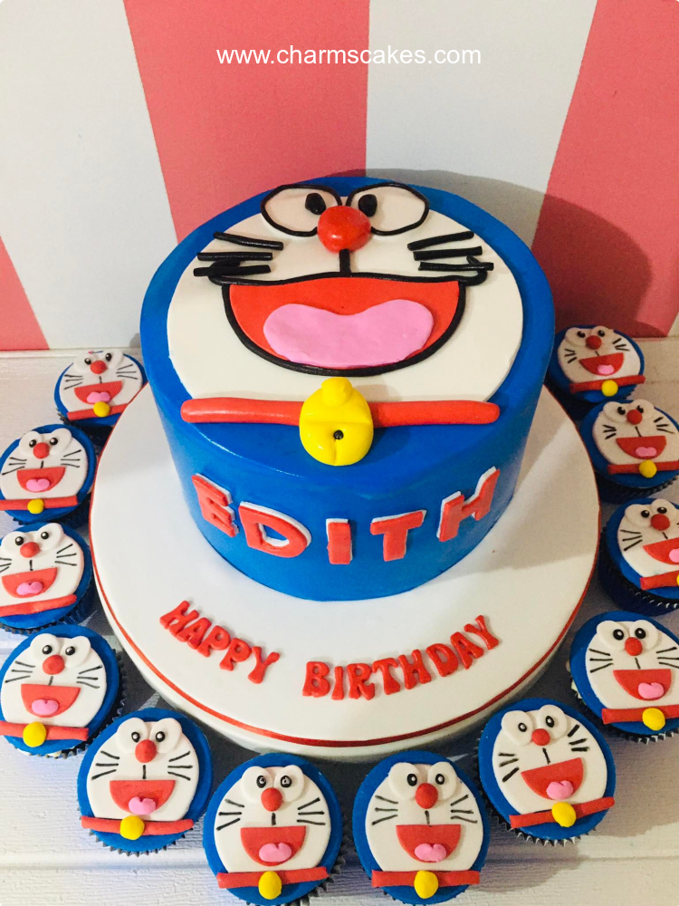 Edith Doraemon Custom Cake