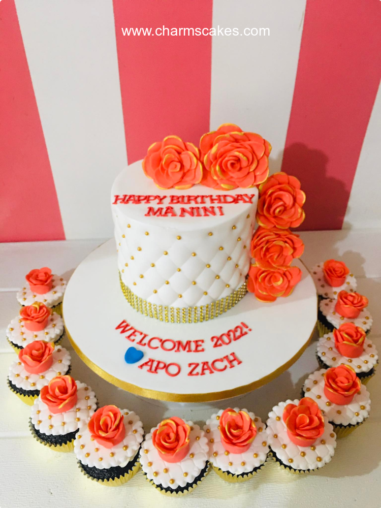 Mama Nini Flowers Custom Cake