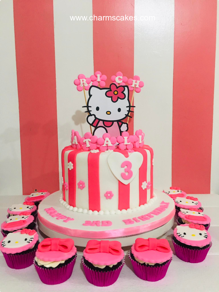 Rich Hello Kitty Custom Cake