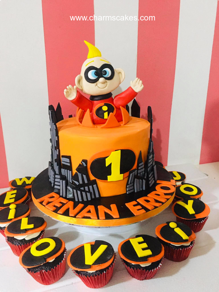 Renan Incredibles Custom Cake