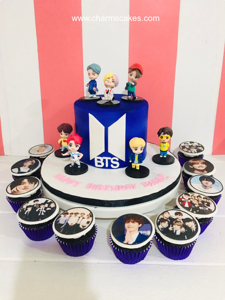 Babe's BTS Kpop Cake, A Customize Kpop cake