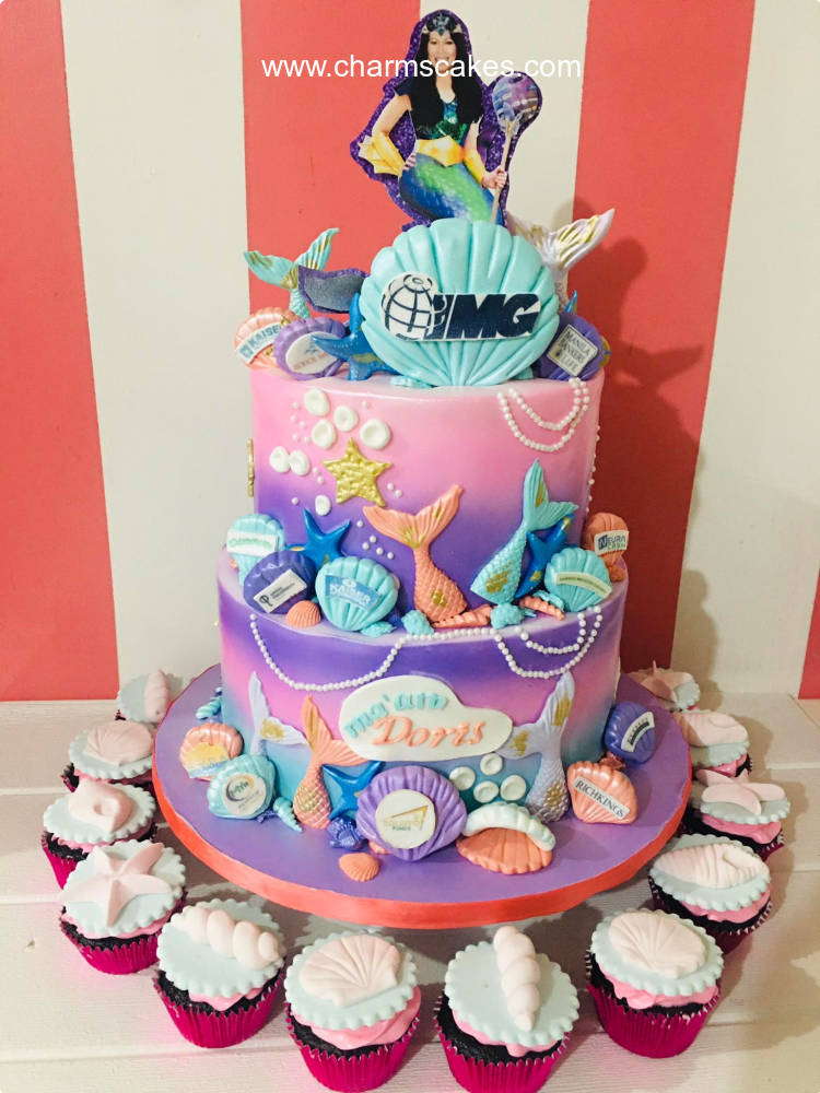 Mam Doris Mermaid Custom Cake