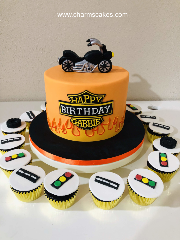 Harley Motorcycles Custom Cake