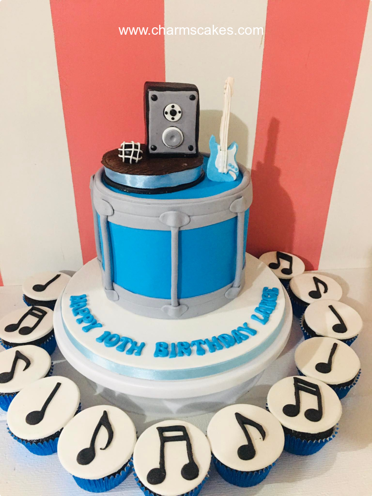 Music themed cake design 🎂... - LADY M Cake Art- Tangalle | Facebook