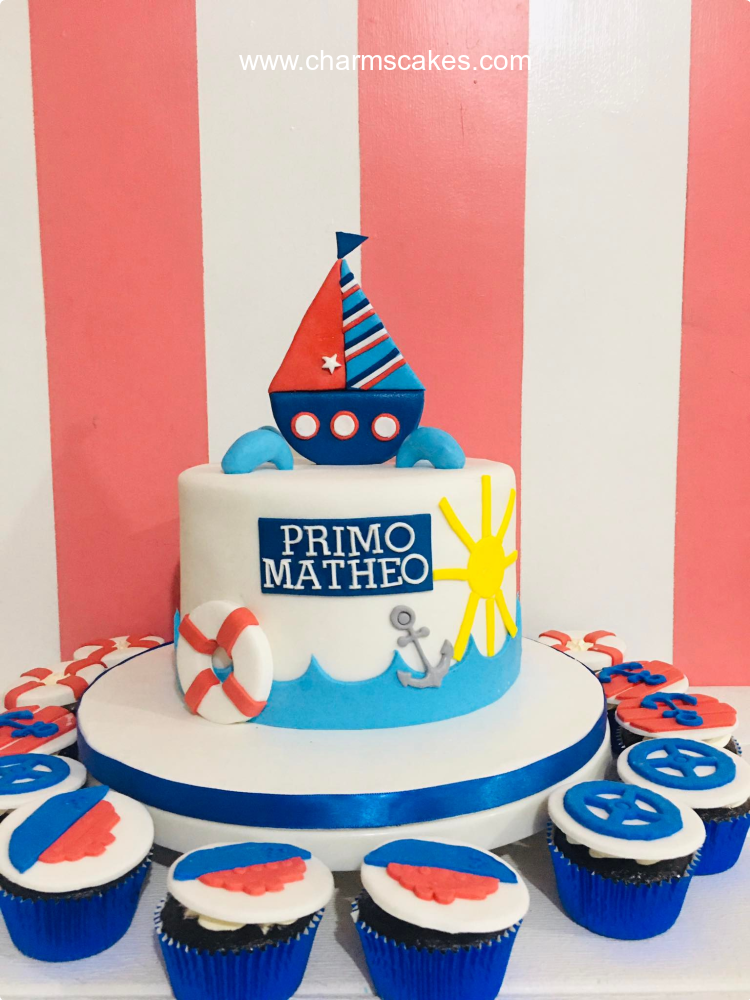 Primo's Seaman Nautical Cake, A Customize Seaman Nautical cake