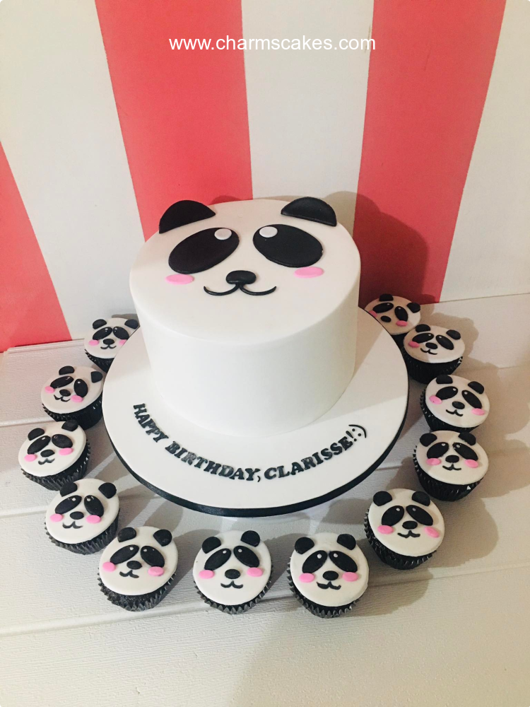 Panda Birthday Cake | Panda Birthday Ice Cream Cake