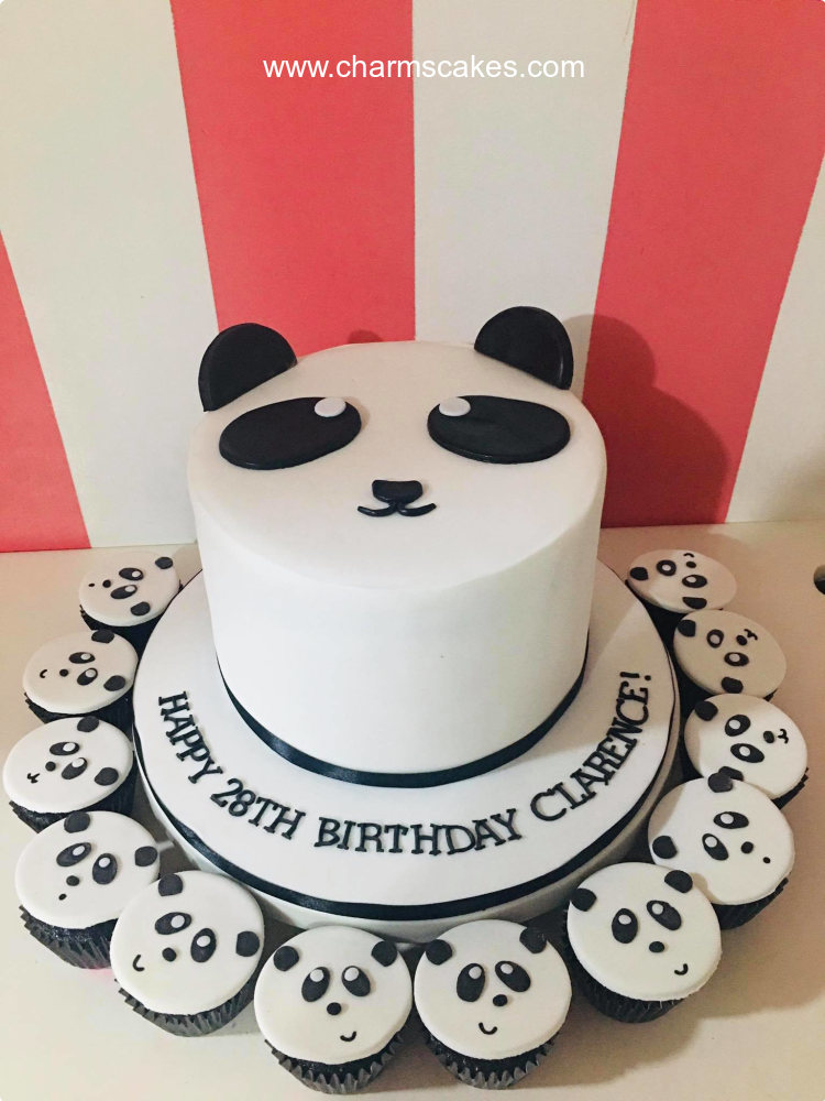 Panda Pinata Cake – Creme Castle
