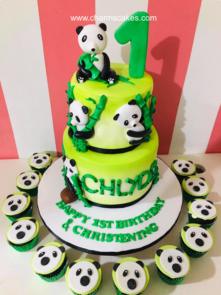 Chlyde's Panda Panda Custom Cake