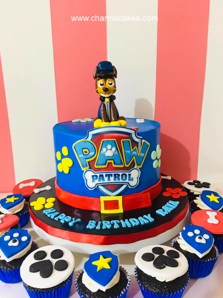 Raya Paw Patrol Custom Cake