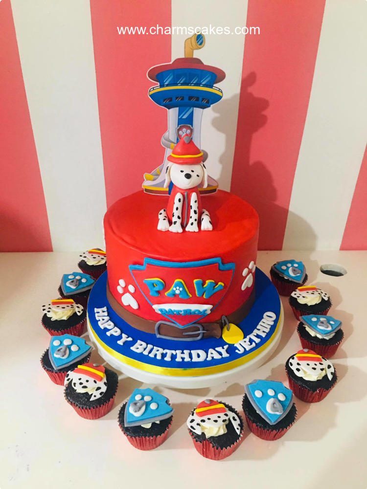 Jethro Paw Patrol Custom Cake