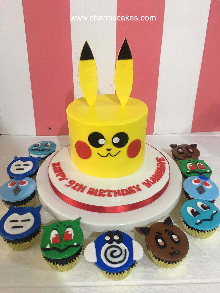 Marionne's Pokemon Custom Cake