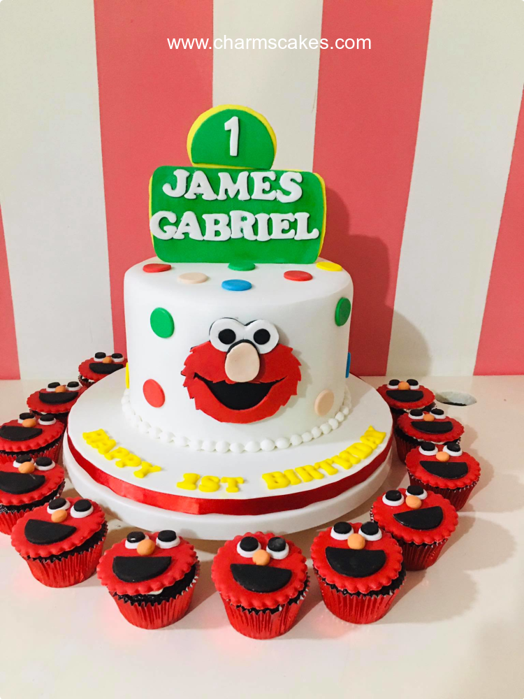 Elmo Head Cake - Supreme Bakery