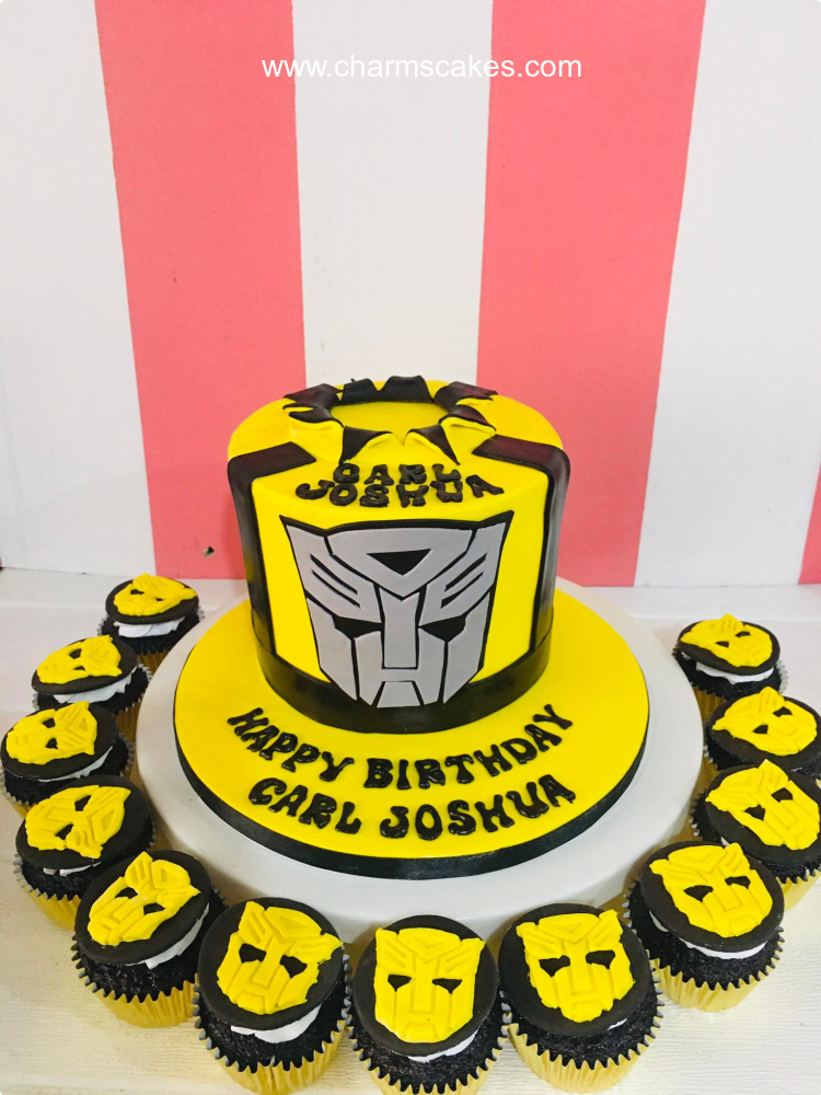 Carl's Transformers Cake, A Customize Transformers cake