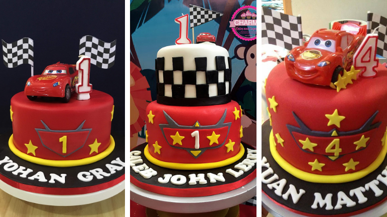 Best birthday cake for boys - car design cake - Bread and Beyond Cakes