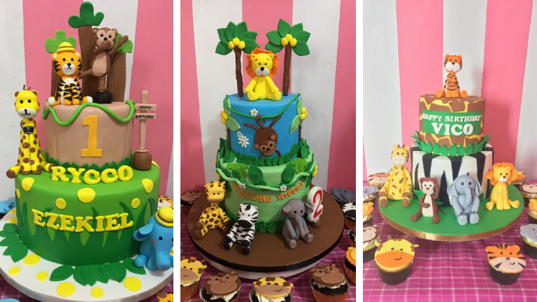 Jungle Safari Customized Cakes