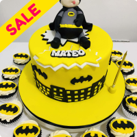 Batman Mateo Batman Custom Cake