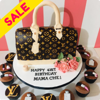 LV Hand Bag Cake Archives - Best Custom Birthday Cakes in NYC - Delivery  Available