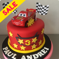 Disney Cars Paul Disney Cars Custom Cake