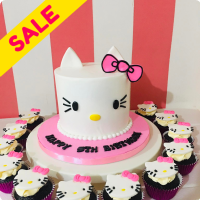 Homemade Hello Kitty Cake - ByLena.com