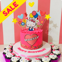 Majesty Hello Kitty Custom Cake