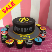 Avengers BIRTHDAY 11.15  SALE Custom Cake