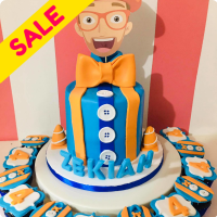 Blippi BIRTHDAY 11.15  SALE Custom Cake