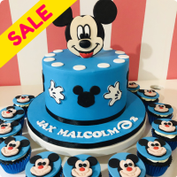 Blue Mickey BIRTHDAY 11.15  SALE Custom Cake