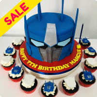 Transformers BIRTHDAY 11.15  SALE Custom Cake