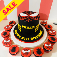 Amazing Phille Spiderman Custom Cake