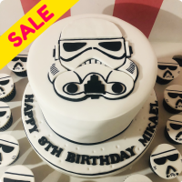 Storm Troopers Star Wars Custom Cake