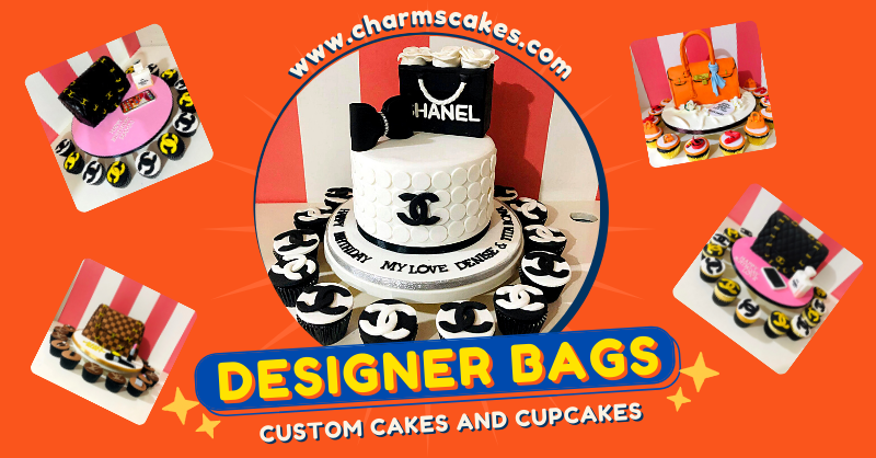 Chanel, Burberry, Louis Vuitton Birthday Cake 