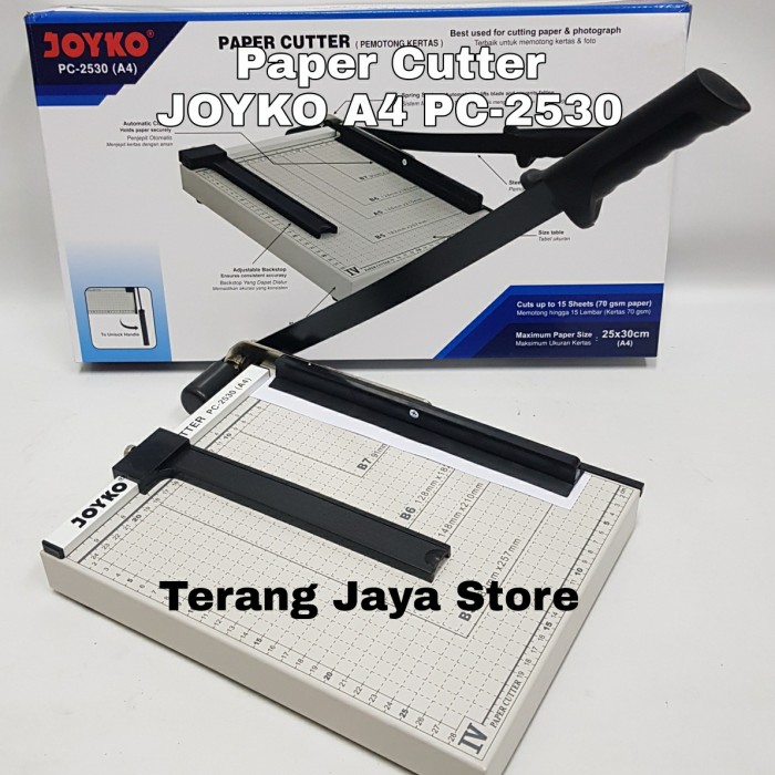 Jual Jual Paper Cutter A4 Joyko Pc 2530 Alat Potong Kertas Joyko Pc2530