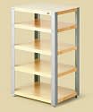 MusicTools alica Holz HiFi-Rack - Breite 62 cm