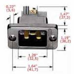 20 Amp. Hubbell Einbau-Stecker